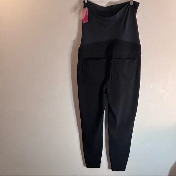 SPANX Sz XL Jean-ish Mama Ankle Maternity Black Leggings NEW WITH TAGS - Picture 7 of 12